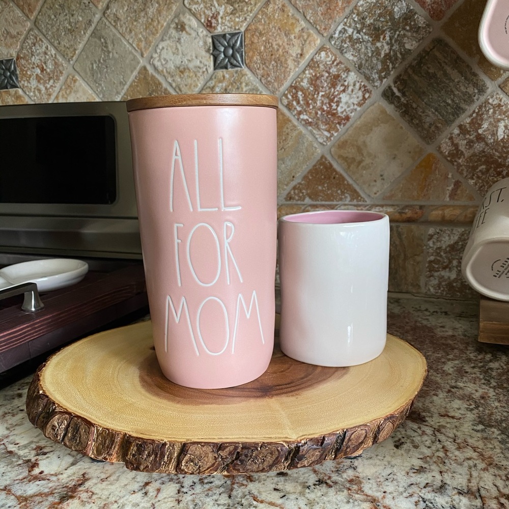 Rae Dunn ALL FOR MOM Cellar